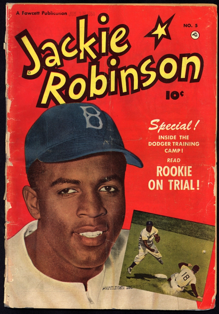 Front cover Jackie Robinson comic