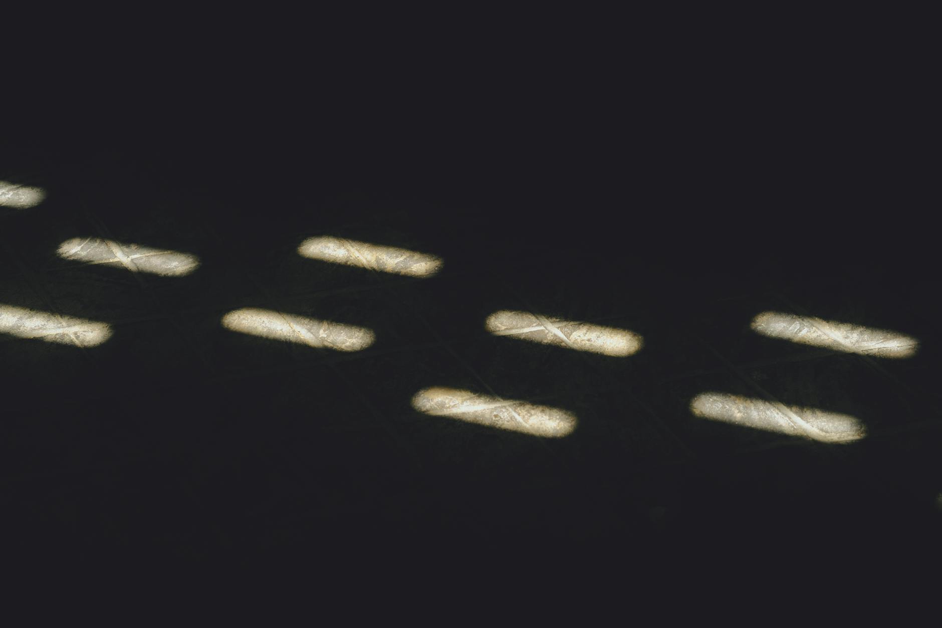 abstract light patterns on dark background