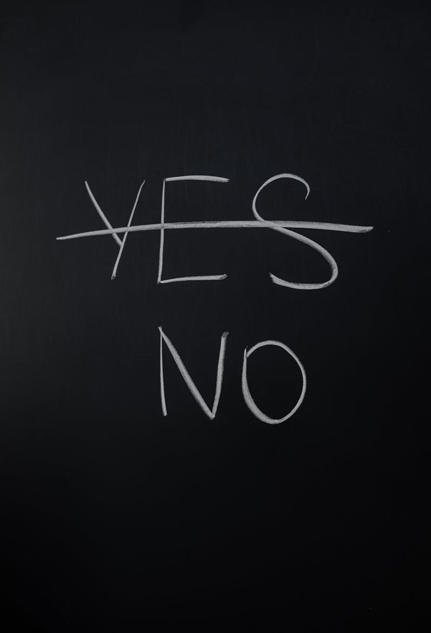 text on chalkboard